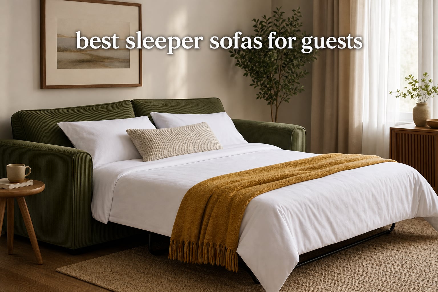 best sleeper sofas for guests