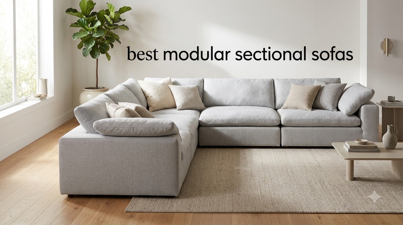 best modular sectional sofas