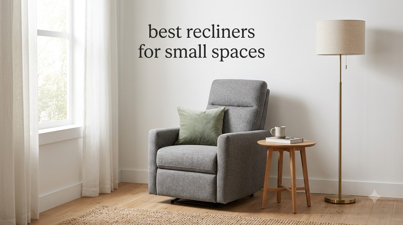 best recliners for small spaces