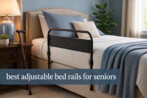 best adjustable bed rails for seniors