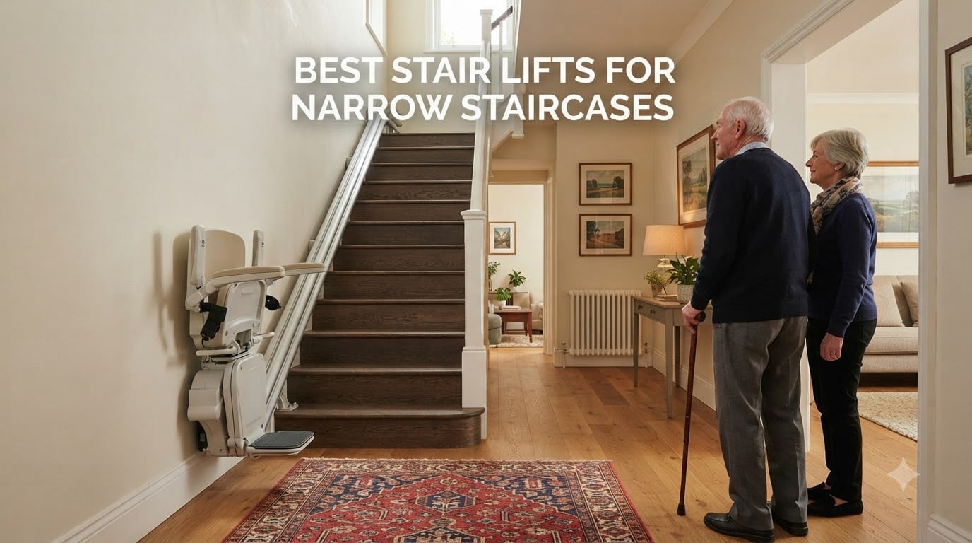 best stair lifts for narrow staircases