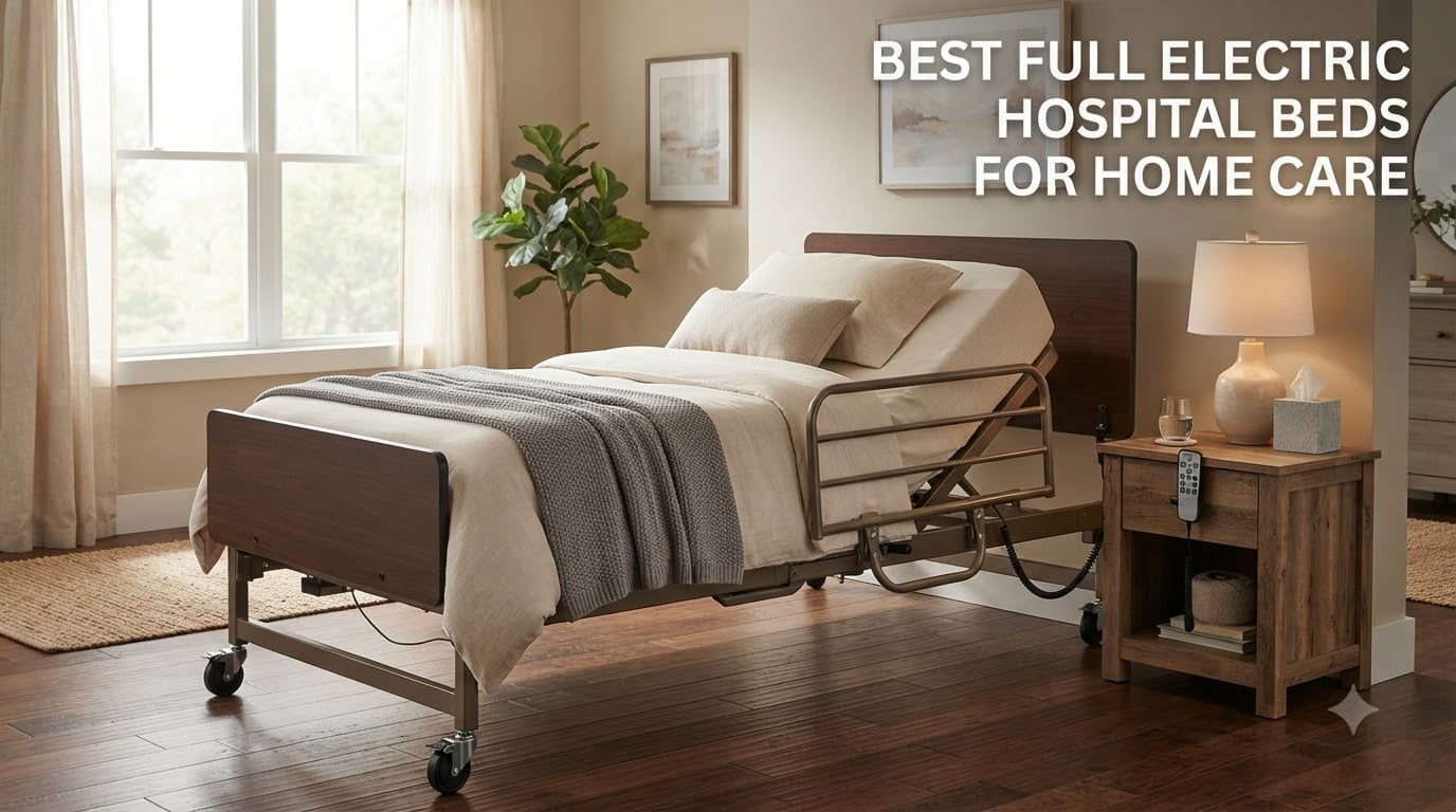 best full electric hospital beds for home care
