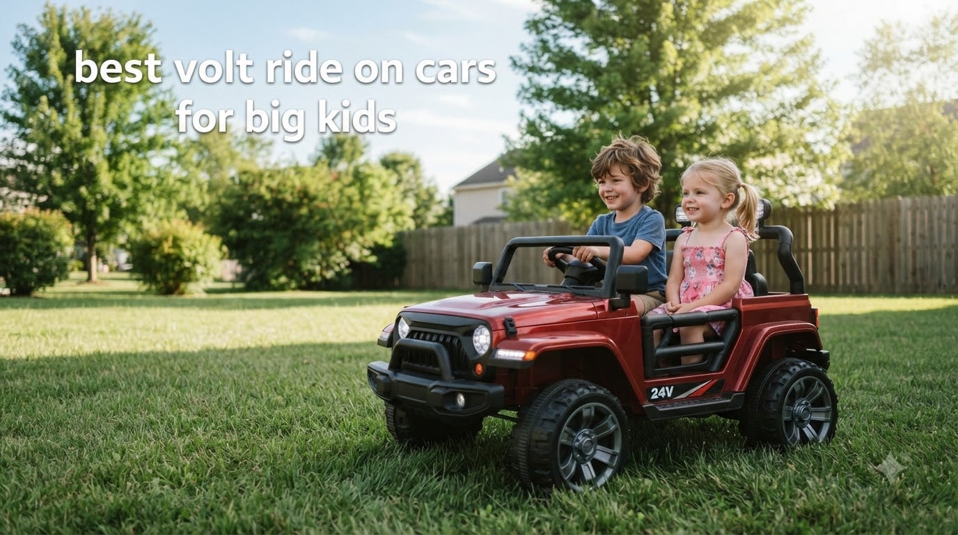best 24 volt ride on cars for big kids