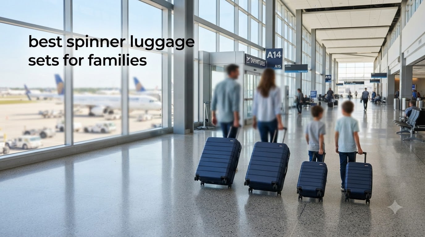 best spinner luggage sets for families