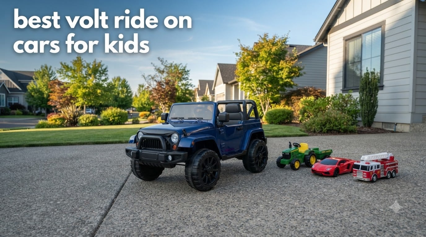 best 12 volt ride on cars for kids