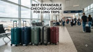 best expandable checked luggage for long trips