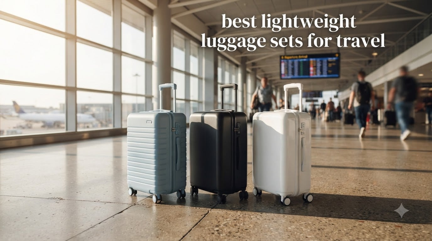 best lightweight luggage sets for travel