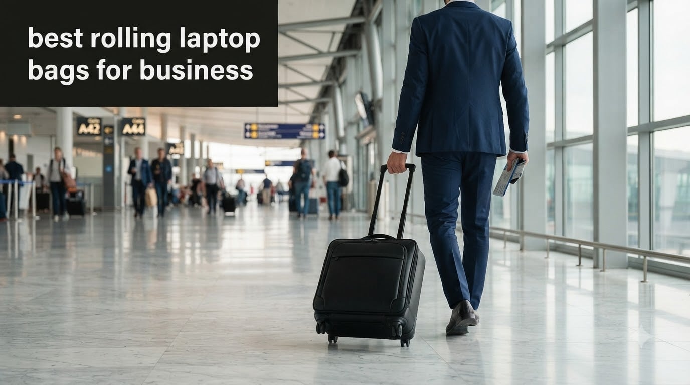 best rolling laptop bags for business