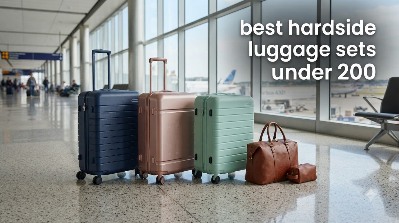 best hardside luggage sets under 200