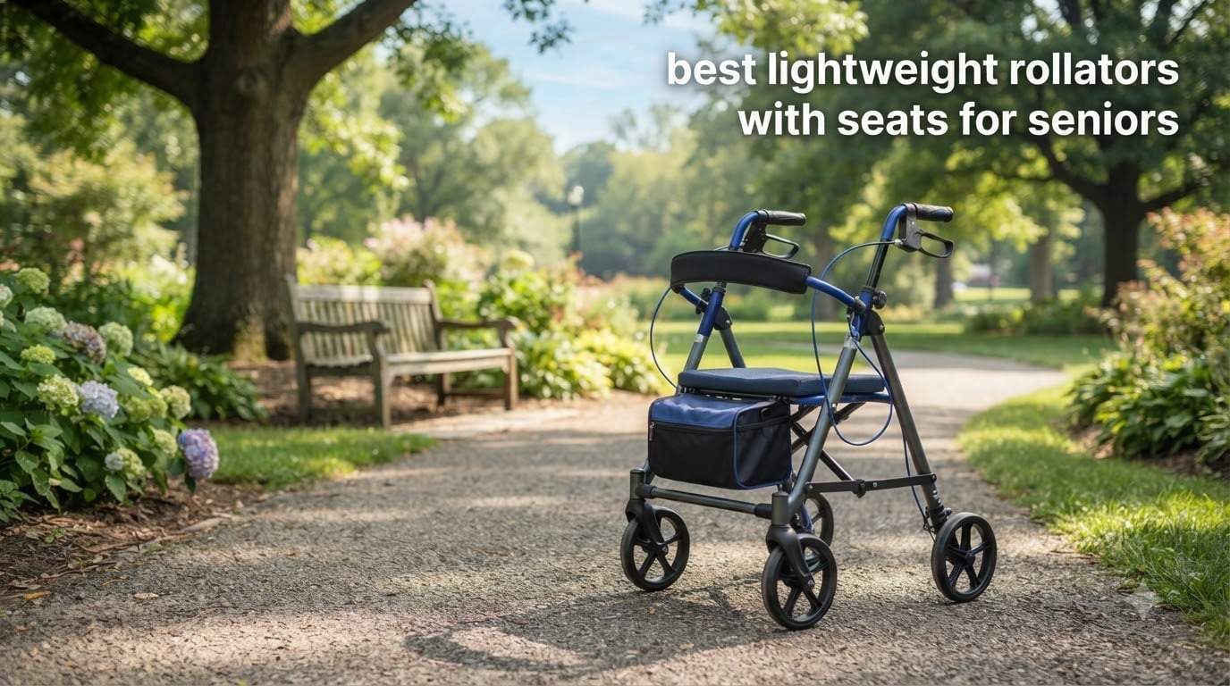 best lightweight rollators with seats for seniors