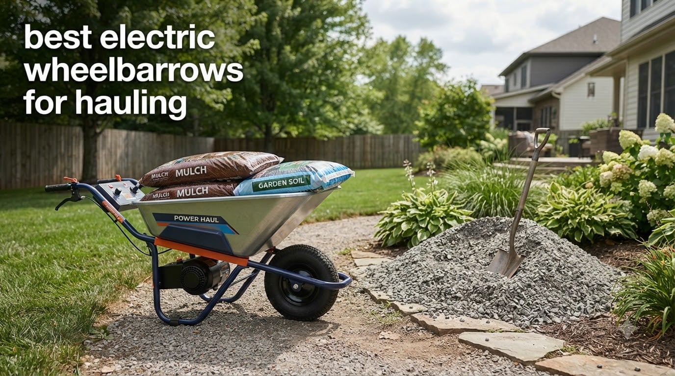 best electric wheelbarrows for hauling