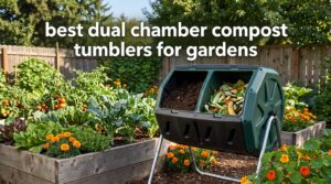 best dual chamber compost tumblers for gardens