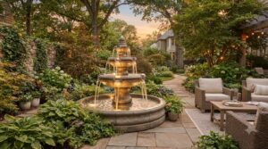 best large outdoor fountains for patios