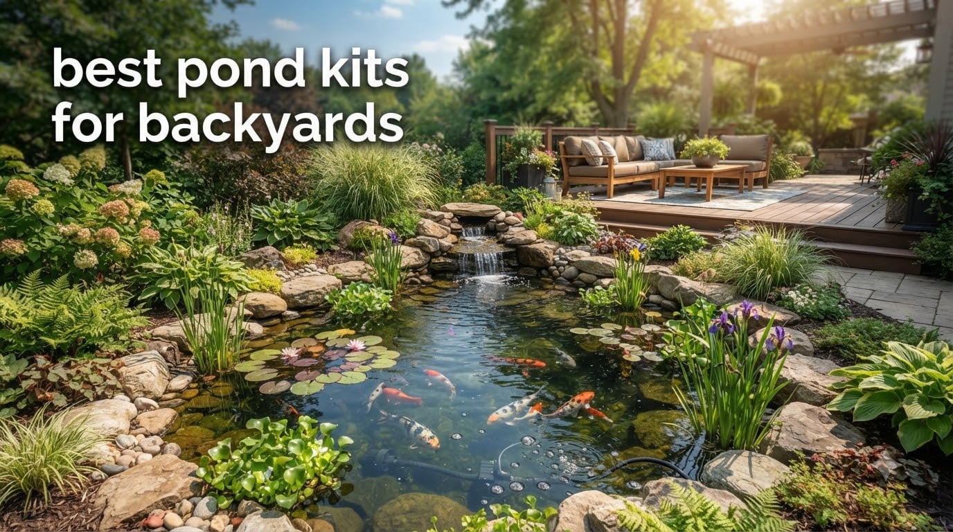 best pond kits for backyards