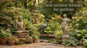 best outdoor statuary for gardens