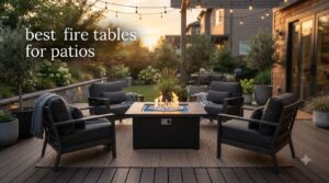 best fire tables for patios