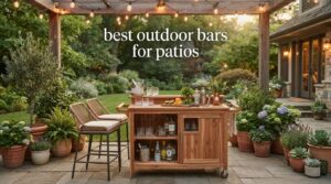 best outdoor bars for patios