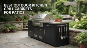 best outdoor kitchen grill cabinets for patios