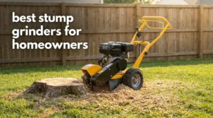 best stump grinders for homeowners
