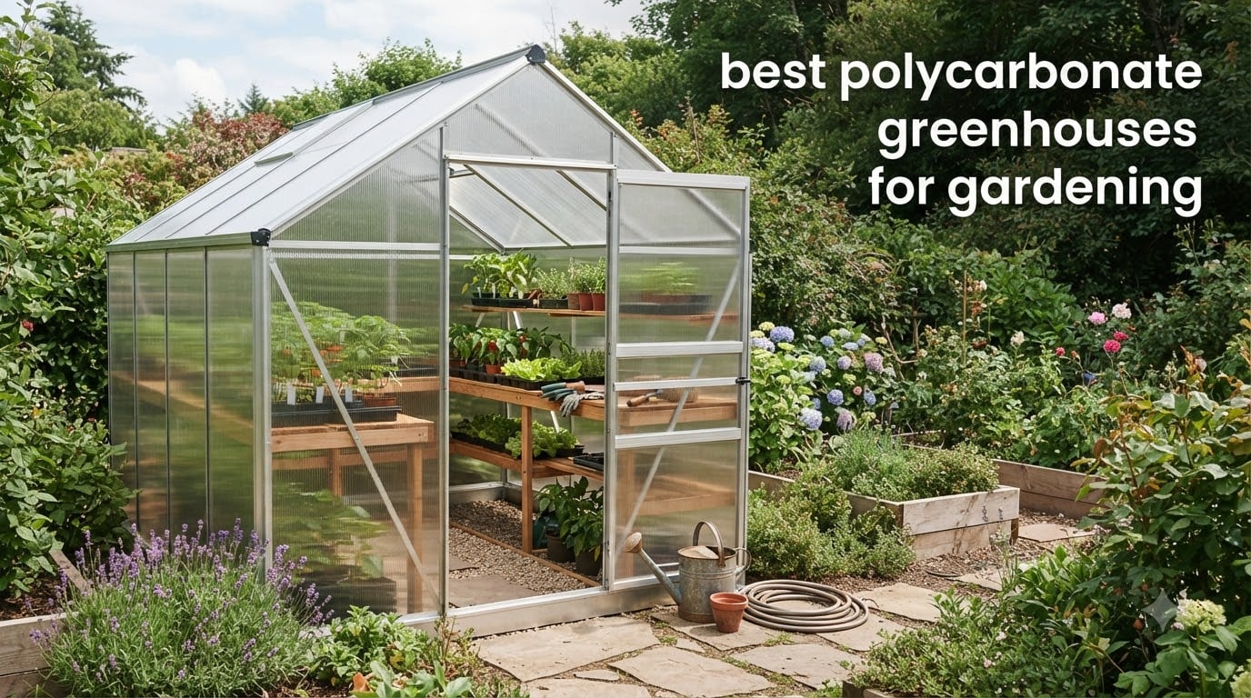 best polycarbonate greenhouses for gardening