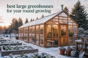 best large greenhouses for year round growing