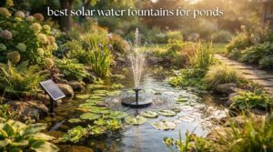 best solar water fountains for ponds