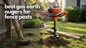 best gas earth augers for fence posts