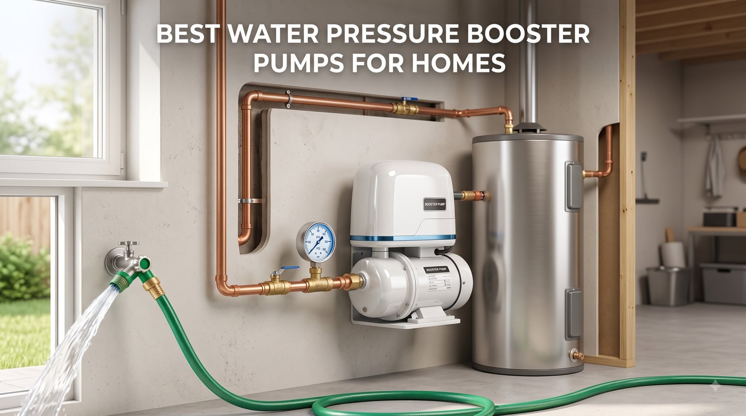 best water pressure booster pumps for homes