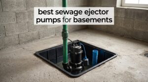 best sewage ejector pumps for basements