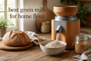 best grain mills for home flour