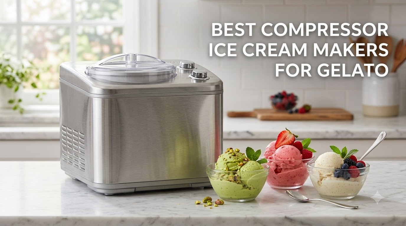 best compressor ice cream makers for gelato
