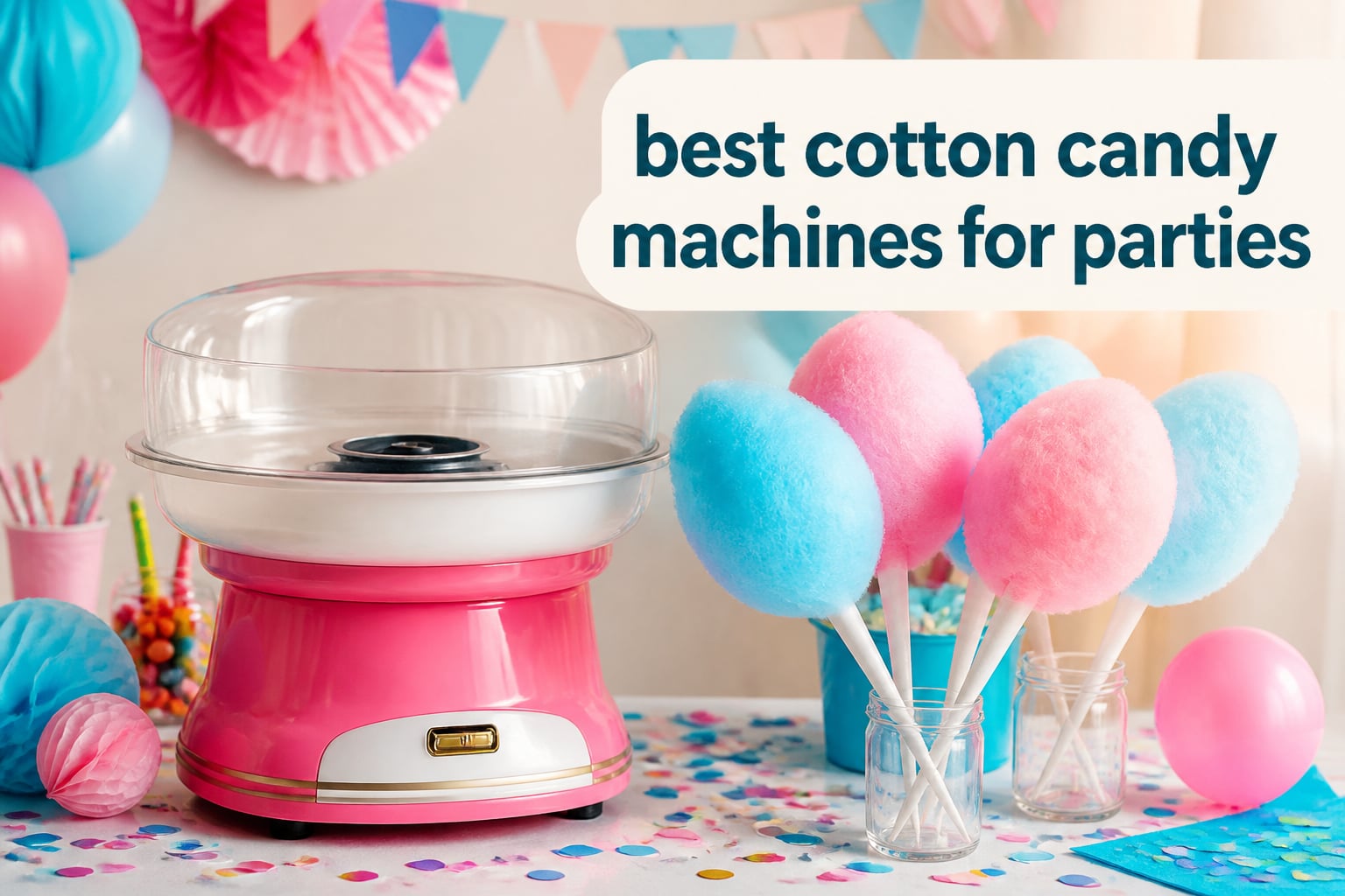 best cotton candy machines for parties