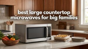 best large countertop microwaves for big families