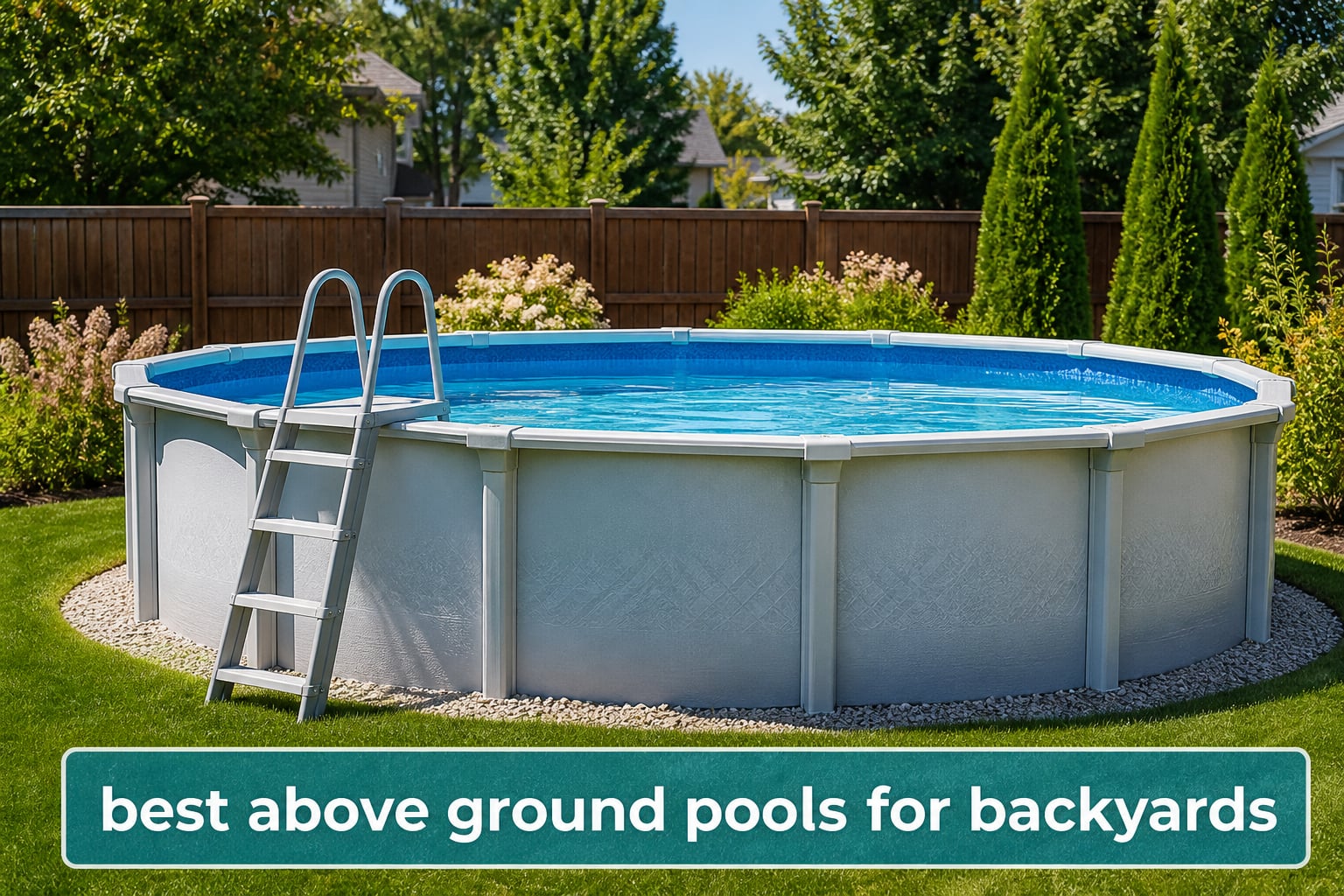 best above ground pools for backyards