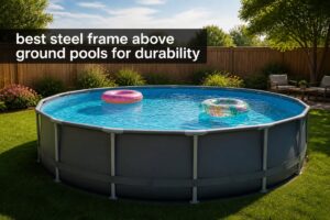 best steel frame above ground pools for durability