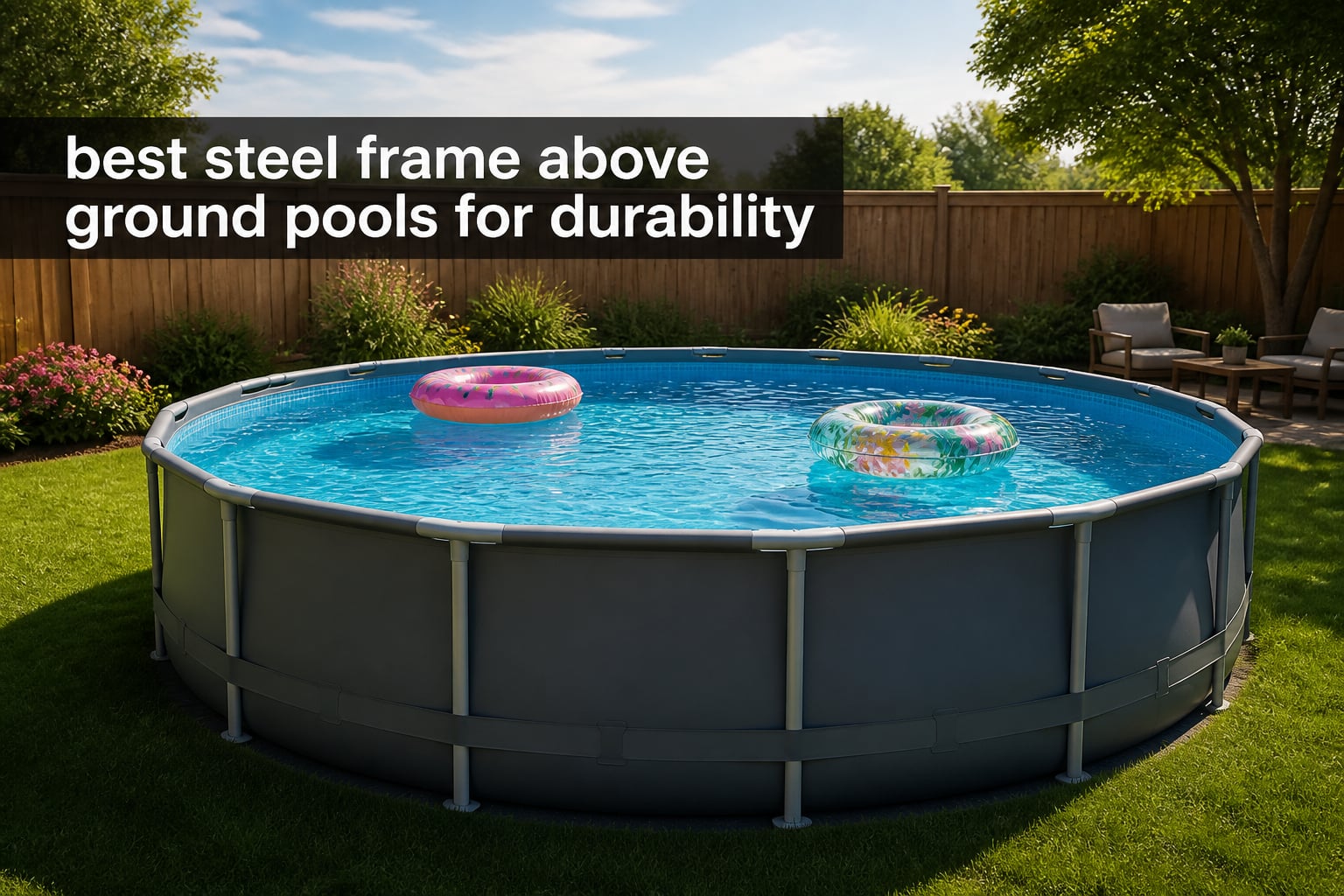 best steel frame above ground pools for durability