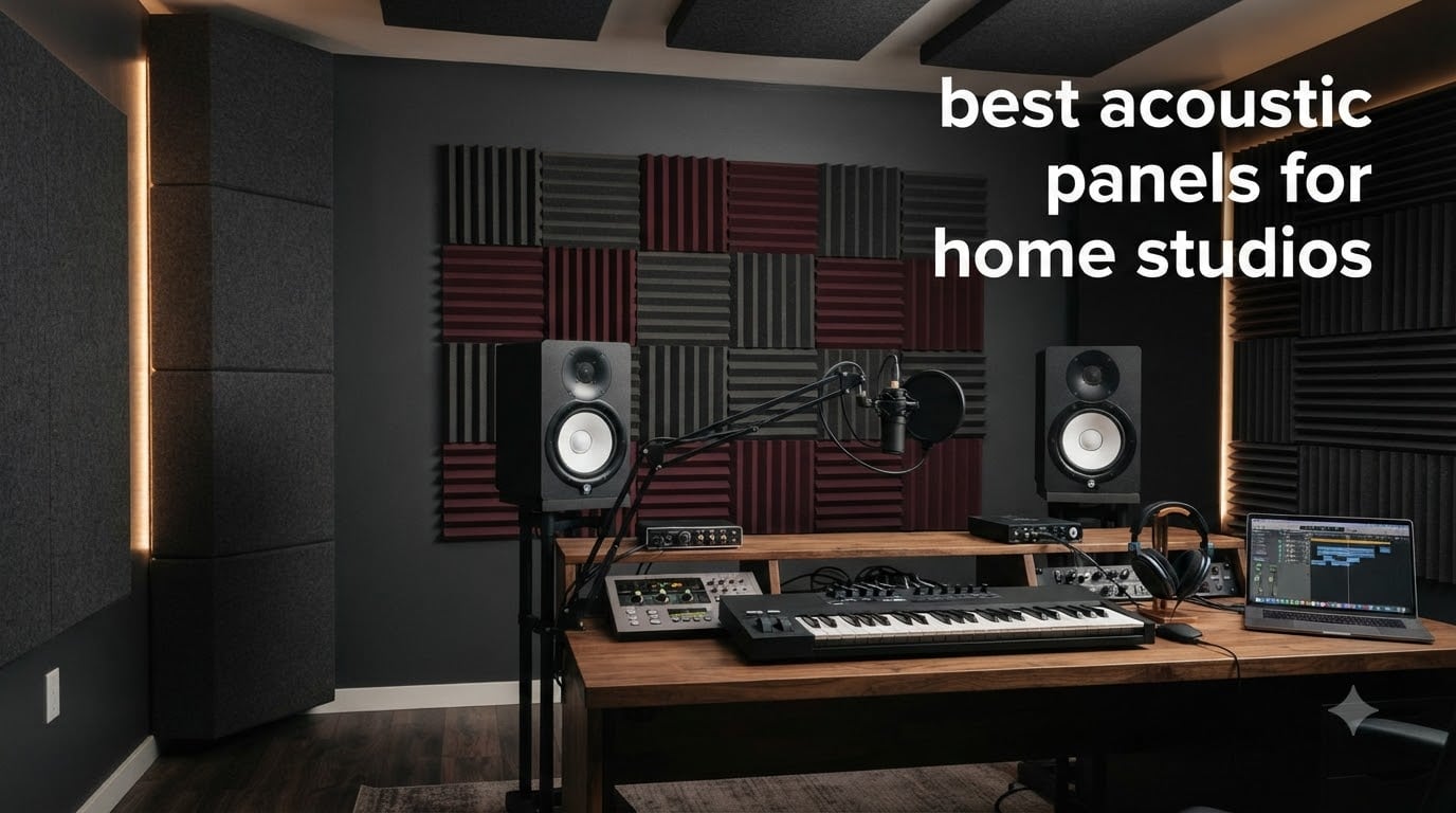 best acoustic panels for home studios