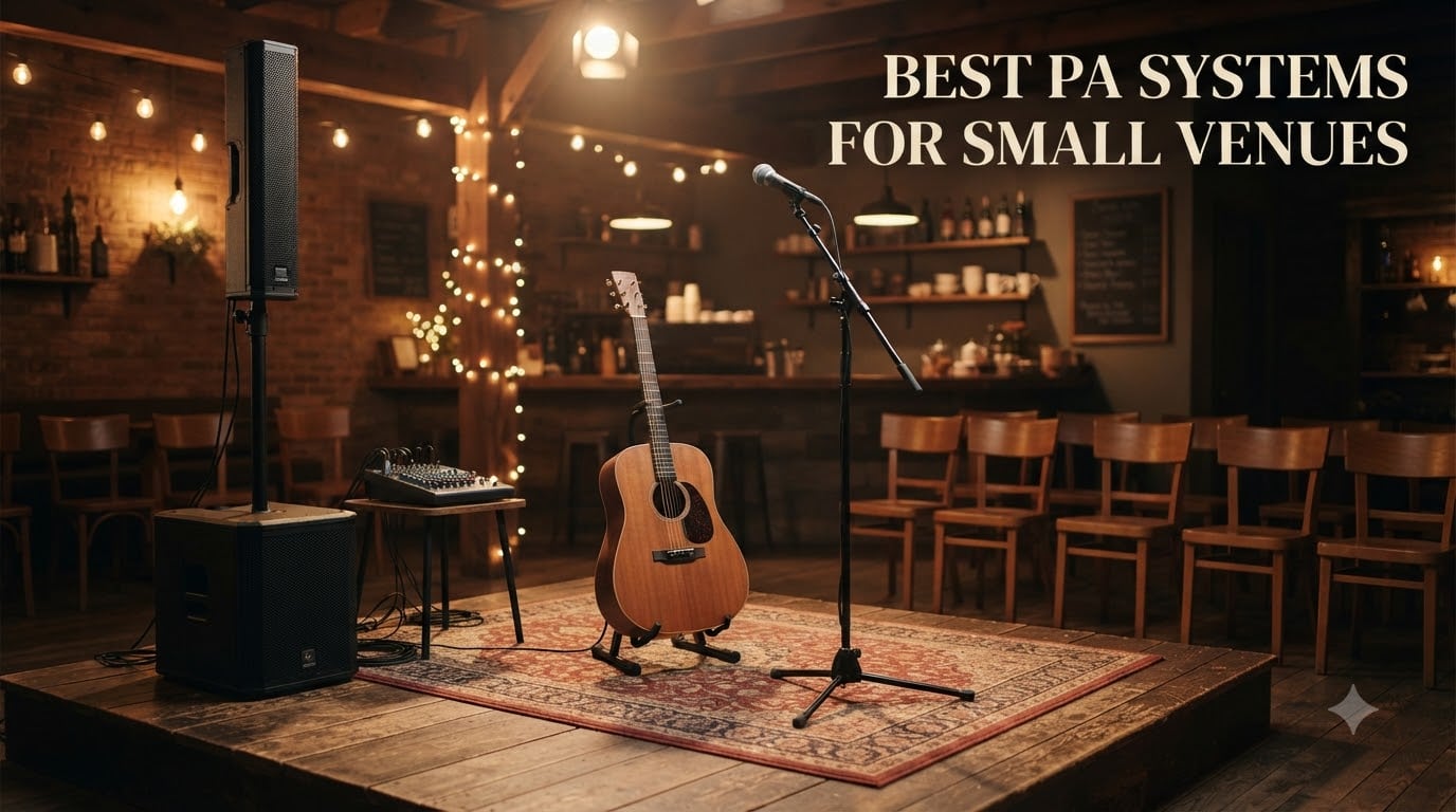 best PA systems for small venues
