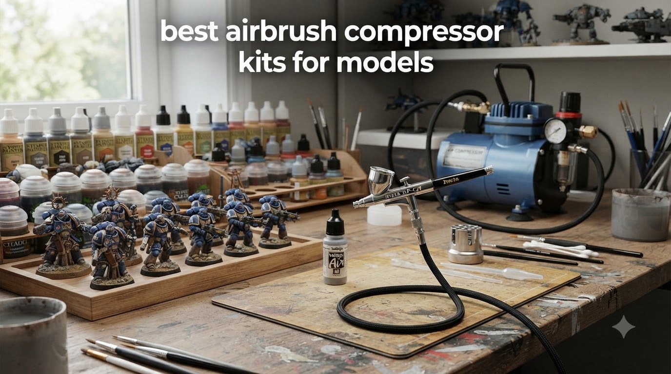 best airbrush compressor kits for models