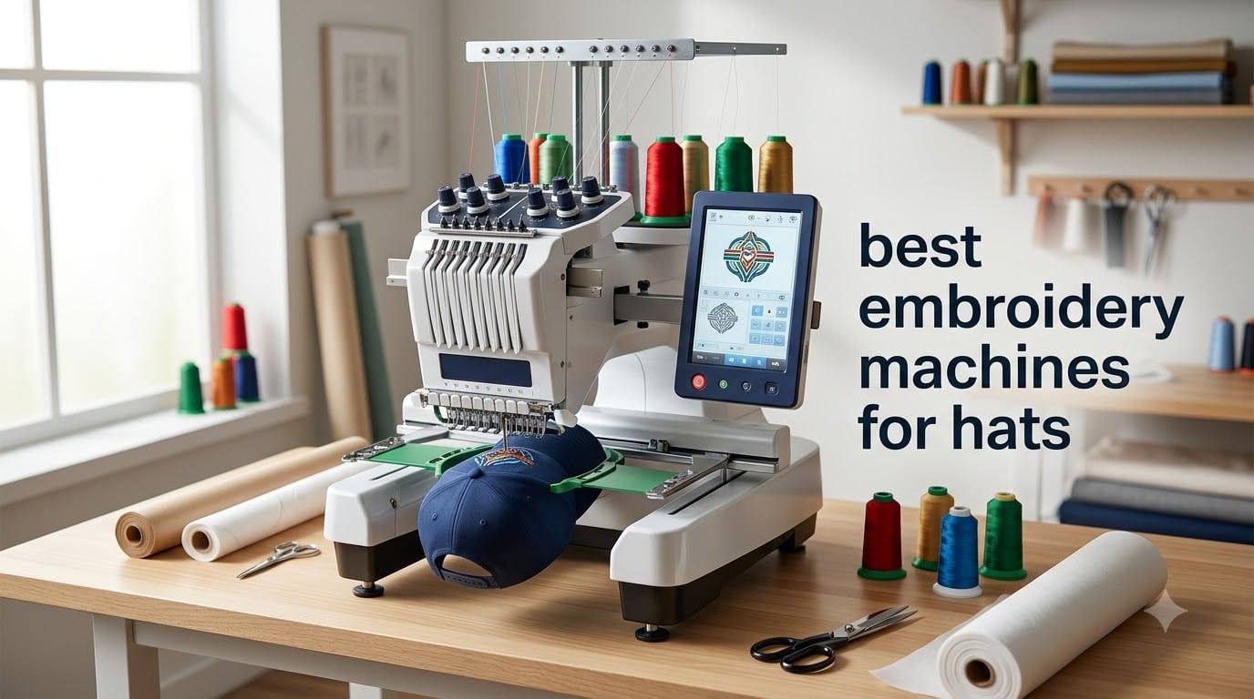best embroidery machines for hats