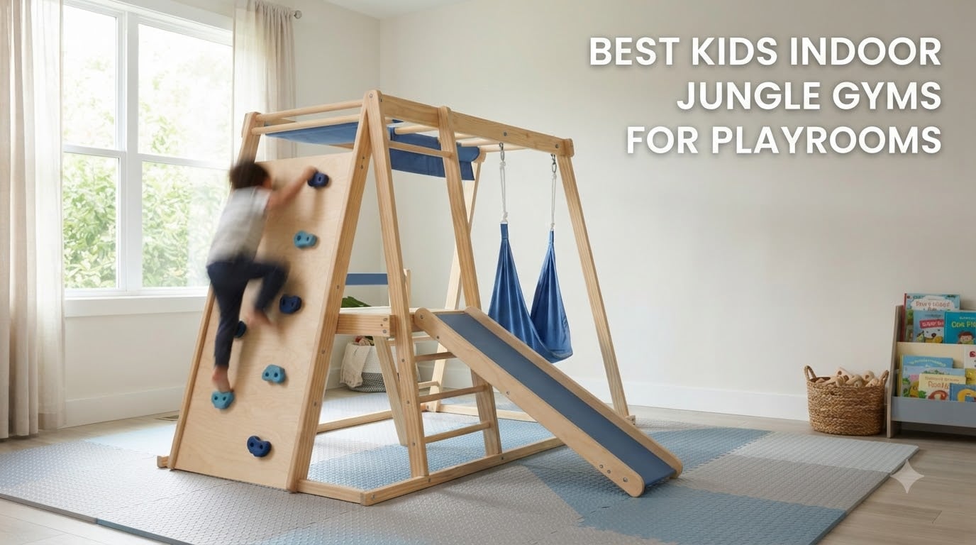 best kids indoor jungle gyms for playrooms