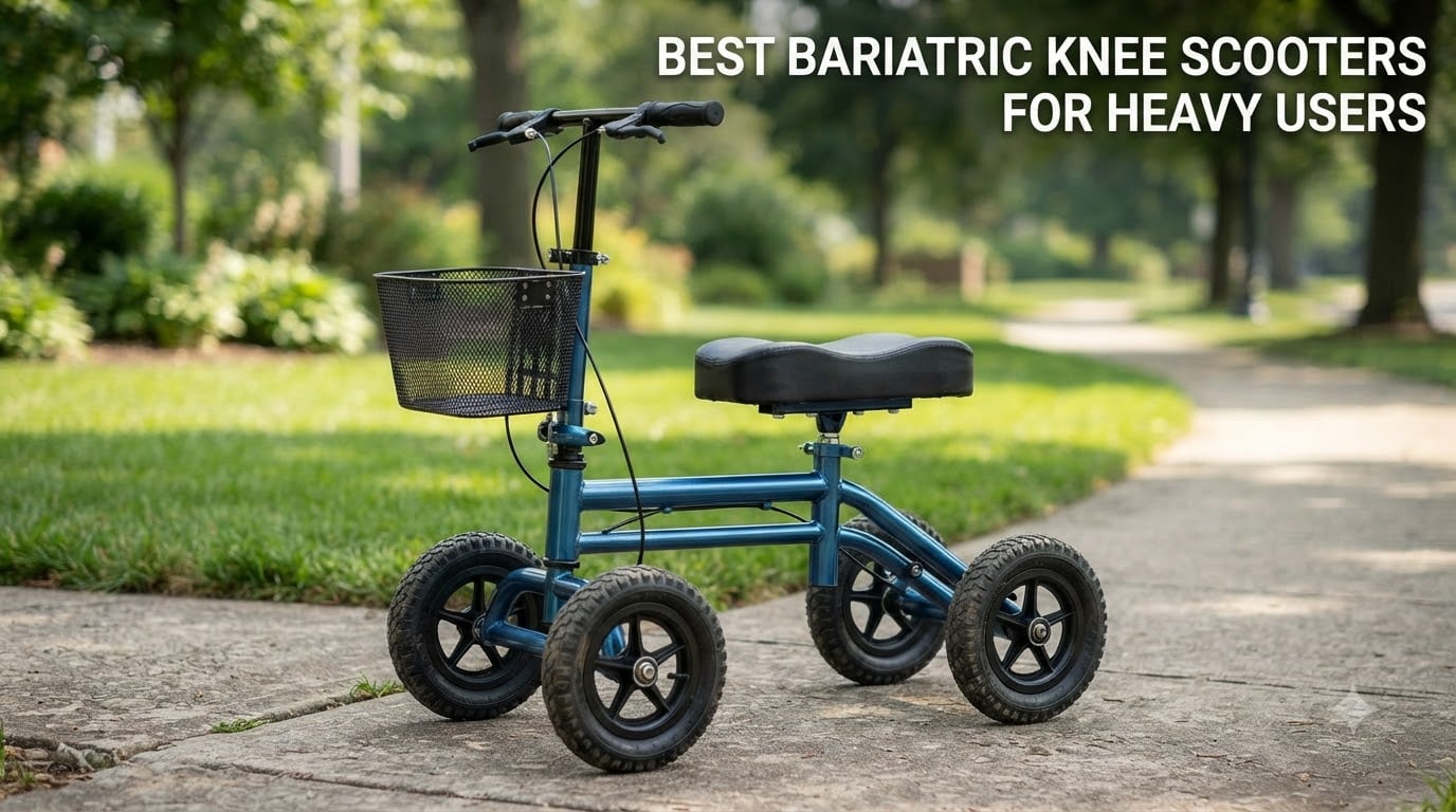 best bariatric knee scooters for heavy users