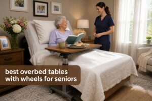 best overbed tables with wheels for seniors