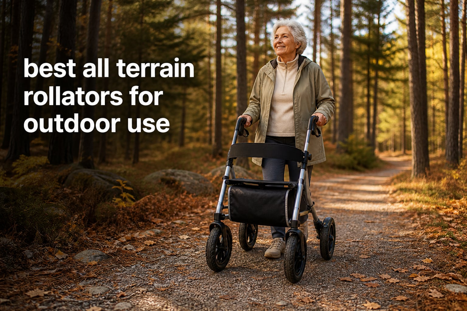 best all terrain rollators for outdoor use