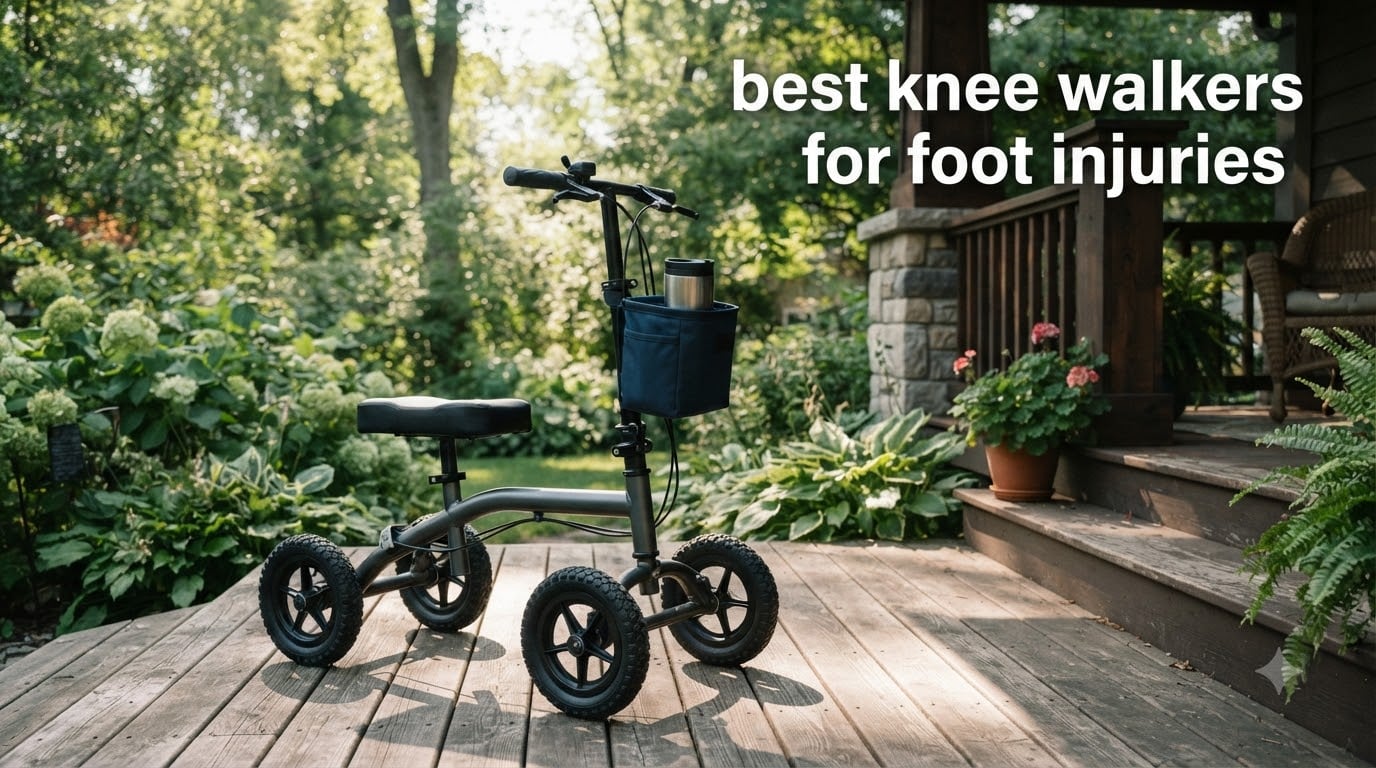 best knee walkers for foot injuries