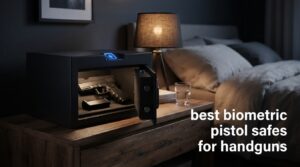 best biometric pistol safes for handguns