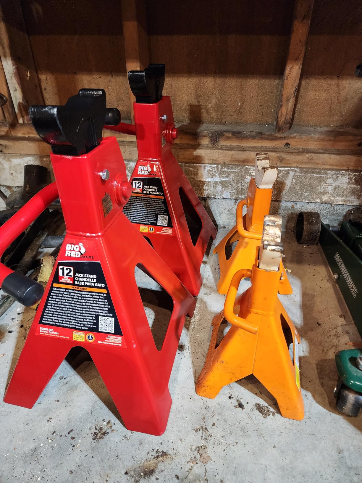 Big RED 12 Ton Jack Stands,18.31