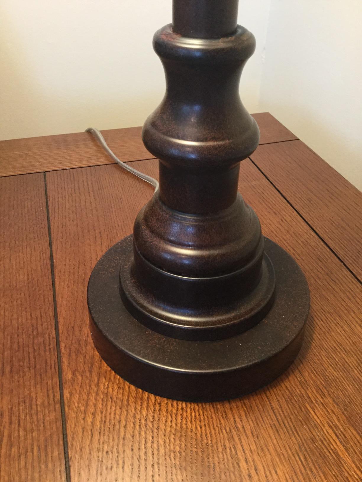 Kenroy Home Spyglass Table Lamp with Bronze Finish, Classic Style, 30.5