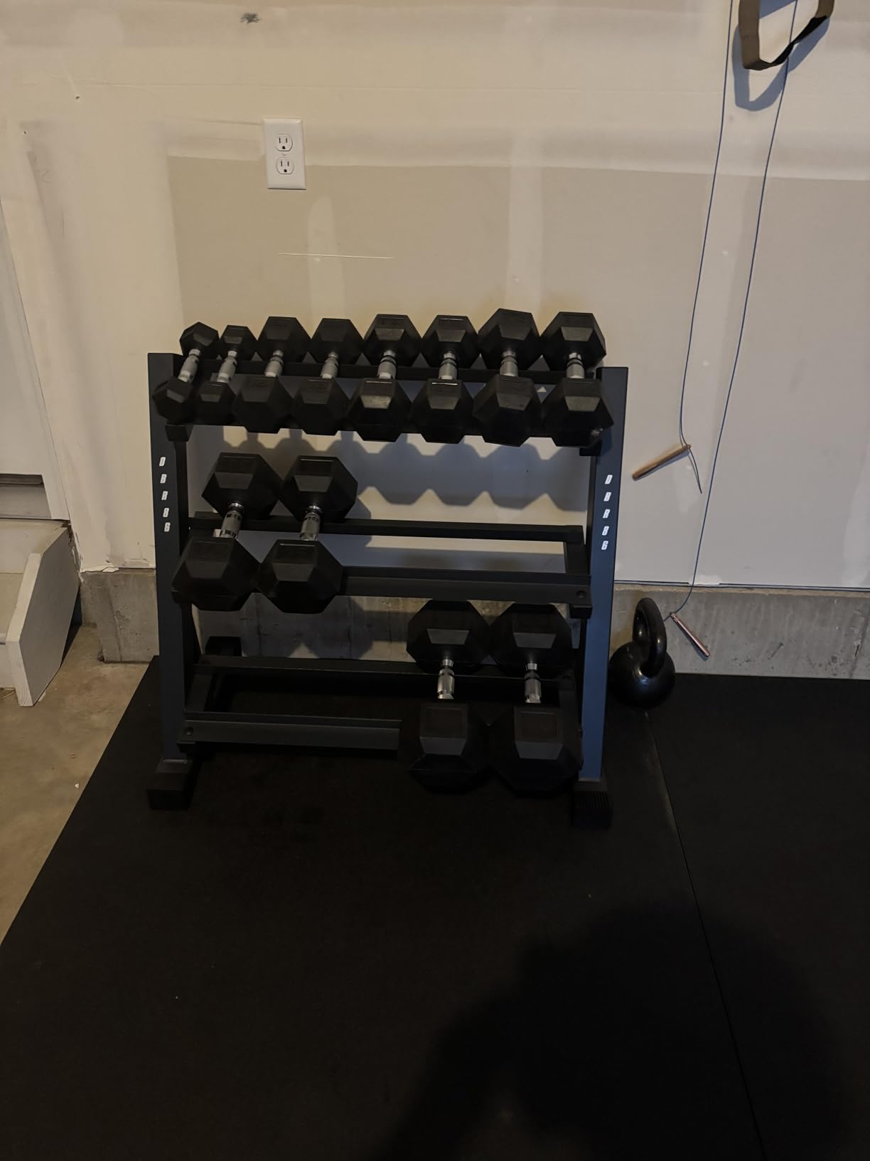 Marcy Weight Storage Organizer Racks for Dumbbells, Kettlebells, Weight Plates customer photo 1