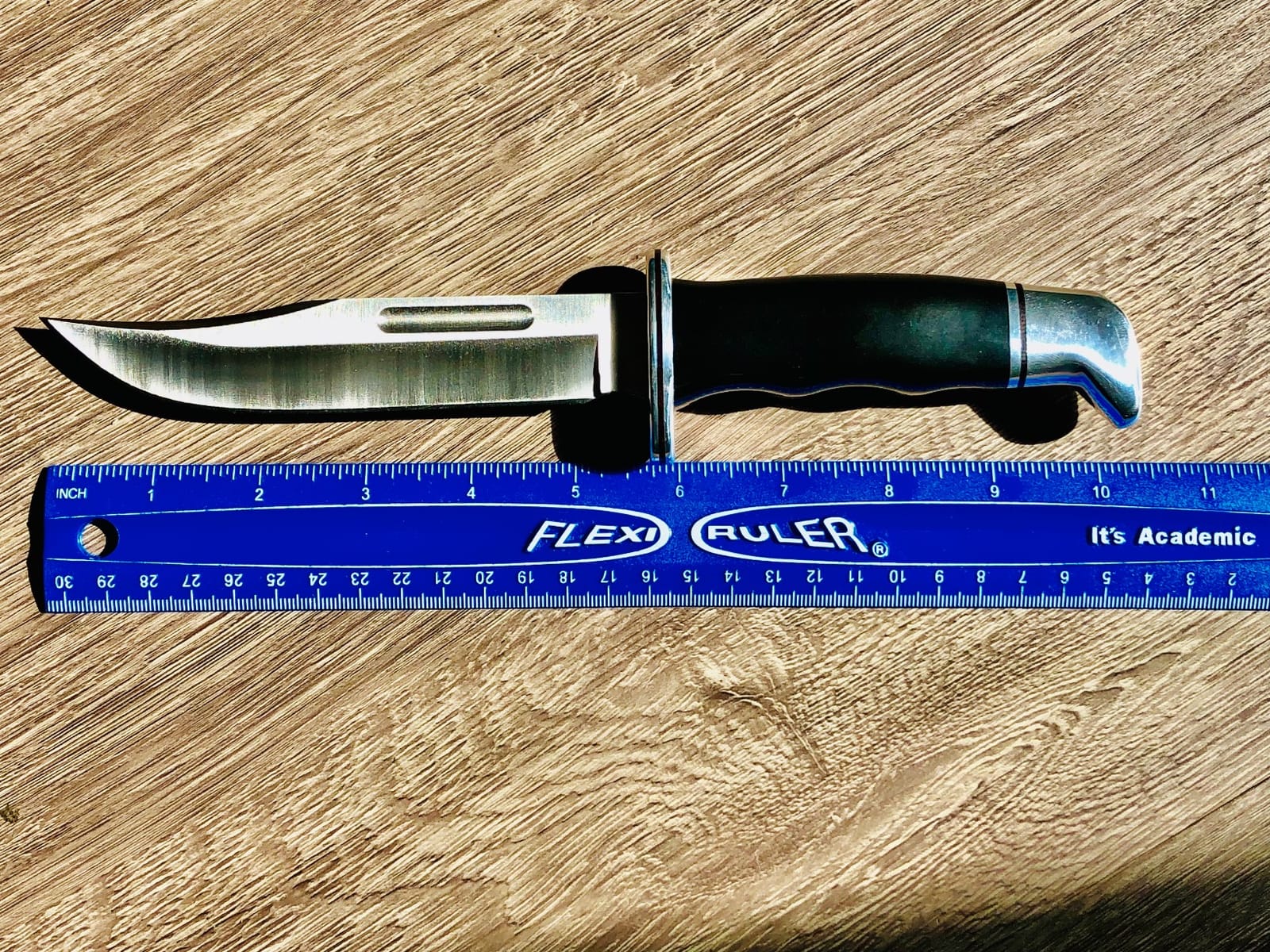 Buck Knives 119 Special Hunting Knife with Sheath, Phenolic Handle, 7.5 oz customer photo 2